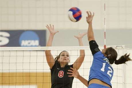 Volleyball Drops Region Match To Eagles