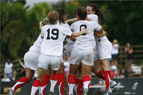 Women's Soccer Upsets Lions