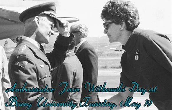 Tuesday, May 19 named Ambassador Jean Wilkowski Day at Barry University