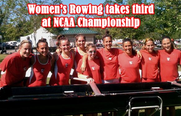 Rowing Captures Third at NCAA Championship